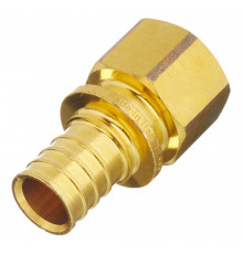Соединитель прямой Stout 25 мм х 3/4 ВР(г) латунный (SFA-0002-002534)