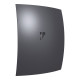 Вентилятор осевой DiCiTi Breeze 4C dark gray metal с обратным клапаном 220х175 мм d100 мм темно-серый