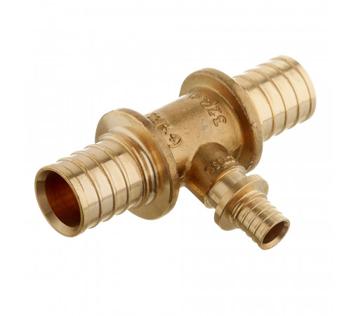 Тройник Stout 32 х 16 х 32 мм латунный (SFA-0014-321632)