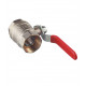 Кран шаровой латунный Valtec Base 1 1/4 ВР(г) х 1 1/4 ВР(г) ручка прямой (VT.214.N.07)