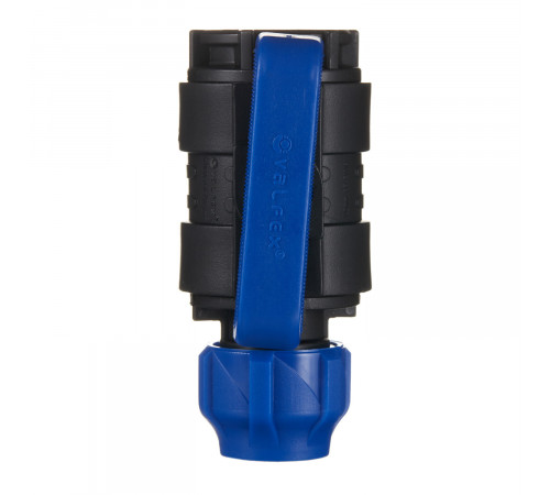 Кран шаровой ПНД Valfex компрессионный переходной 20х3/4 ВР(г)
