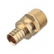 Соединитель прямой Stout 20 мм х 3/4 НР(ш) латунный (SFA-0001-002034)