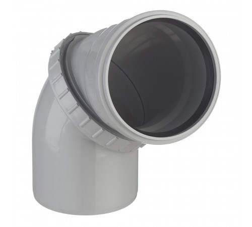 Отвод Pro Aqua Comfort d110 мм пластиковый поворотный для внутренней канализации (1011087T)