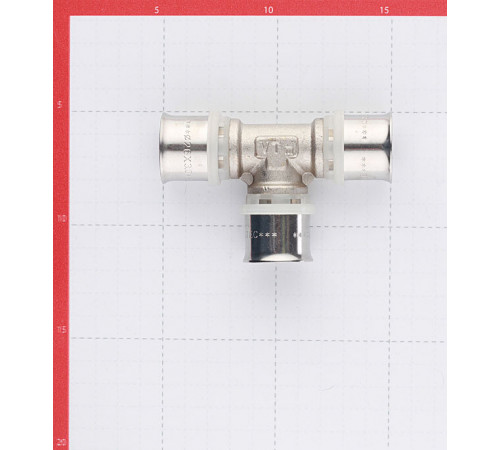 Тройник VALTEC (VTm.231.N.262626) 26(пресс) х 26(пресс) х 26(пресс)