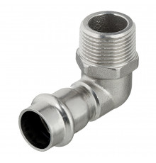 Угол Valtec (VTi.953.I.001805) 90° 18 мм х 3/4 НР(ш) нержавеющая сталь
