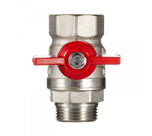 Кран шаровой латунный Valtec 3/4 ВР(г) х 3/4 НР(ш) полнопроходной бабочка прямой (VT.123.N.05) Кран шаровой латунный Valtec 3/4 ВР(г) х 3/4 НР(ш) полнопроходной бабочка прямой (VT.123.N.05)