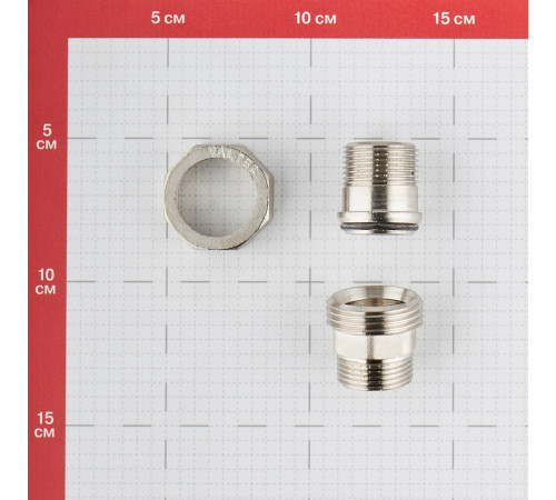 Американка прямая Valtec 3/4 НР(ш) х 3/4 НР(ш) латунная (VTr.728.N.0005)