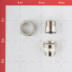 Американка прямая Valtec 3/4 НР(ш) х 3/4 НР(ш) латунная (VTr.728.N.0005)