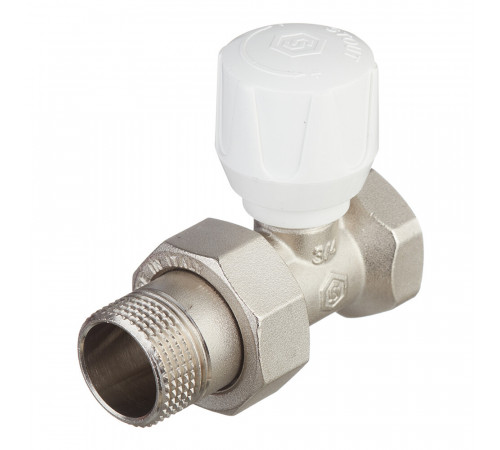 Клапан регулирующий Stout 3/4 НР(ш) х 3/4 ВР(г) для радиатора (SVR 2122 000020)