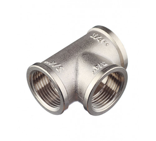 Тройник Valtec 3/4 ВР(г) х 3/4 ВР(г) х 3/4 ВР(г) латунный (VTr.130.N.0005) Тройник Valtec 3/4 ВР(г) х 3/4 ВР(г) х 3/4 ВР(г) латунный (VTr.130.N.0005)