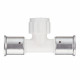Тройник Henco (13PKW-260426) 26(пресс) х 1/2 ВР(г) х 26(пресс) белый PVDF