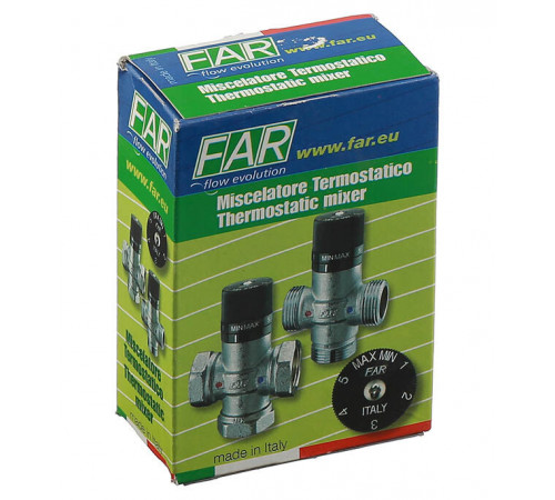 Смеситель термостатический Far Termo 1 ВР(г) х 1 ВР(г) х 1 ВР(г) (FA 3950 1) Смеситель термостатический Far Termo 1 ВР(г) х 1 ВР(г) х 1 ВР(г) (FA 3950 1)