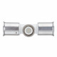 Тройник Henco (10PKW-322632) 32(пресс) х 26(пресс) х 32(пресс) белый PVDF