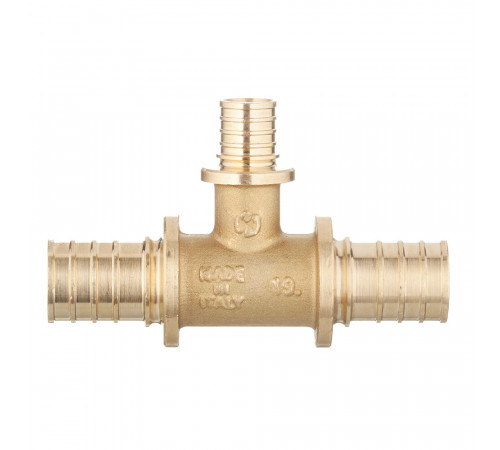 Тройник Stout 25 х 16 х 25 мм латунный (SFA-0014-251625) Тройник Stout 25 х 16 х 25 мм латунный (SFA-0014-251625)