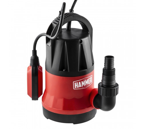 Насос дренажный Hammer NAP250CD для чистой воды 100 л/мин (641198) Насос дренажный Hammer NAP250CD для чистой воды 100 л/мин (641198)