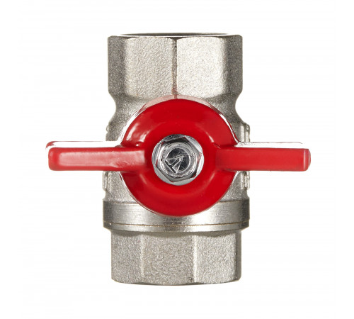Кран шаровой латунный Valtec 3/4 ВР(г) х 3/4 НР(ш) полнопроходной бабочка с полусгоном прямой (VT.127.N.05) Кран шаровой латунный Valtec 3/4 ВР(г) х 3/4 НР(ш) полнопроходной бабочка с полусгоном прямой (VT.127.N.05)