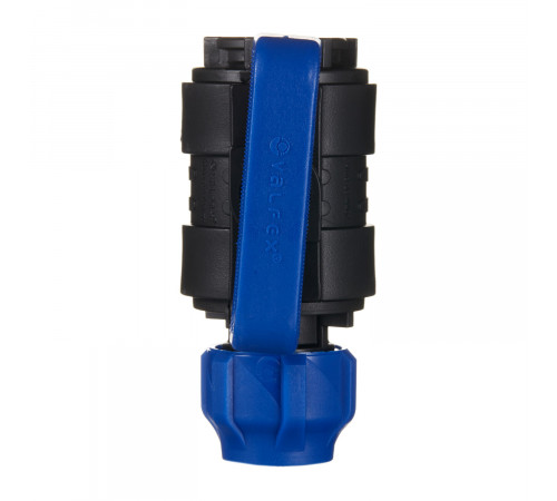Кран шаровой ПНД Valfex компрессионный переходной 20х1/2 ВР(г) Кран шаровой ПНД Valfex компрессионный переходной 20х1/2 ВР(г)
