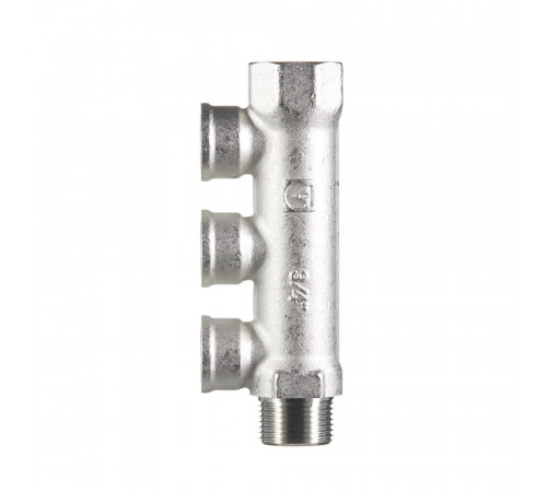 Коллектор Valtec 3/4 ВР(г) х 3 выхода 1/2 ВР(г) х 3/4 НР(ш) (VTc.550.N.0503)