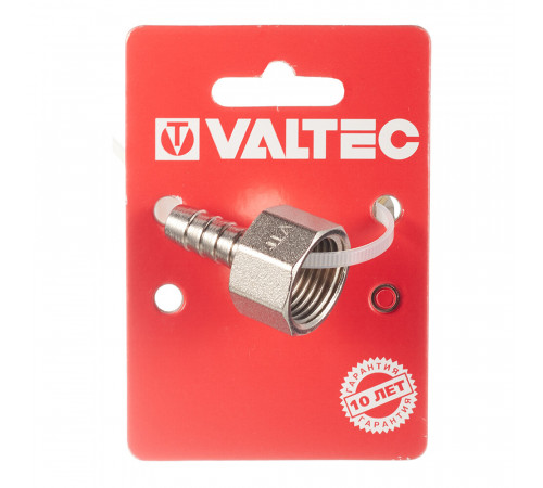 Штуцер Valtec для присоединения шланга 1/2 ВР(г) х 10 мм латунный (VTr.654.N.0410) Штуцер Valtec для присоединения шланга 1/2 ВР(г) х 10 мм латунный (VTr.654.N.0410)