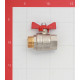 Кран шаровой латунный Valtec Base 3/4 ВР(г) х 3/4 НР(ш) бабочка прямой (VT.218.N.05)