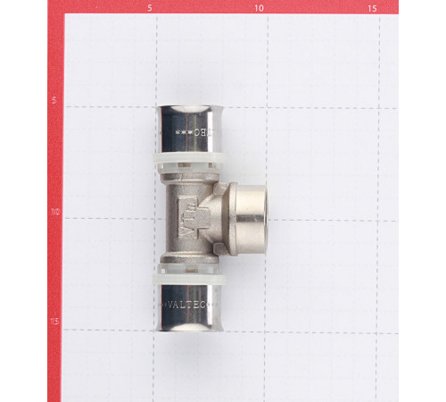 Тройник VALTEC (VTm.232.N.260526) 26(пресс) х 3/4 ВР(г) х 26(пресс)