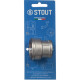 Муфта переходная Stout 1 ВР(г) х 3/4 ВР(г) латунная (SFT-0006-000134)