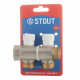 Коллектор Stout 3/4 ВР(г) х 2 выхода 3/4(ЕК) х 3/4 НР(ш) регулирующий (SMB 6851 343402)