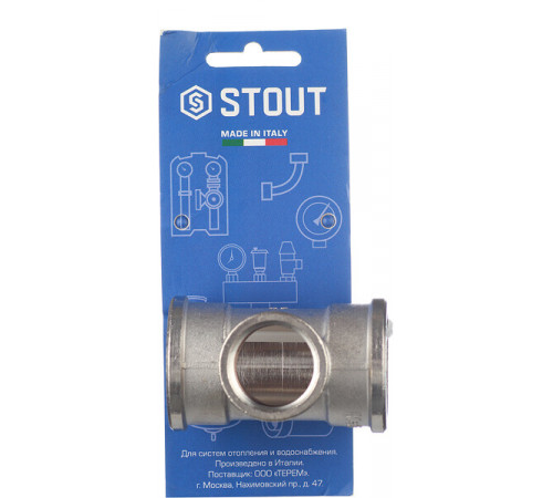 Тройник переходной Stout 1 ВР(г) х 3/4 ВР(г) х 1 ВР(г) латунный (SFT-0022-001341) Тройник переходной Stout 1 ВР(г) х 3/4 ВР(г) х 1 ВР(г) латунный (SFT-0022-001341)