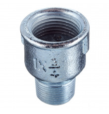 Муфта переходная Gebo Platinum (246-26V) 1 ВР(г) х 3/4 НР(ш) чугунная оцинкованная