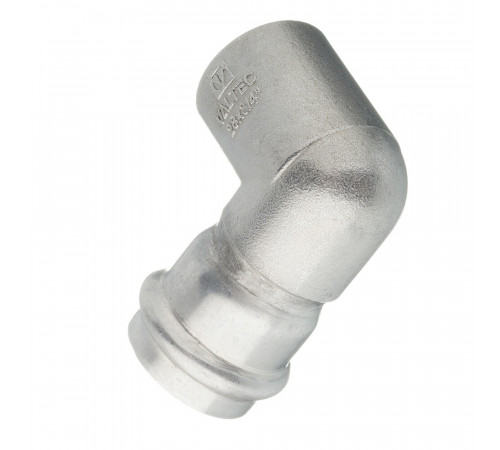 Угол VALTEC (VTi.952.I.002805) 90° 28 мм х 3/4 ВР нержавеющая сталь Угол VALTEC (VTi.952.I.002805) 90° 28 мм х 3/4 ВР нержавеющая сталь