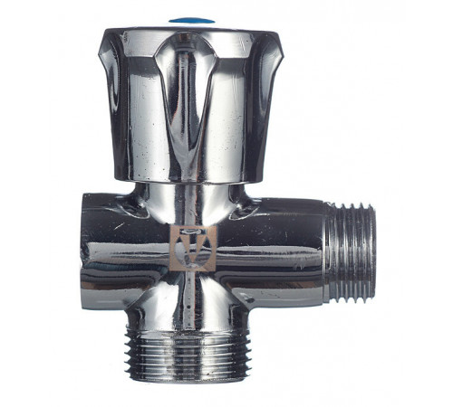 Кран шаровой латунный Valtec 1/2 ВР(г) х 3/4 НР(ш) х 1/2 НР(ш) к бытовой технике вентиль трехходовой (VT.255.N.04) Кран шаровой латунный Valtec 1/2 ВР(г) х 3/4 НР(ш) х 1/2 НР(ш) к бытовой технике вентиль трехходовой (VT.255.N.04)