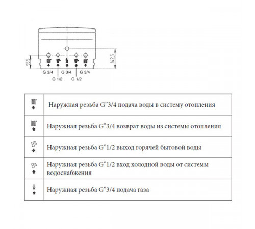 Котел газовый Baxi Eco 4S 24 F (24 кВт) двухконтурный с закрытой камерой (7659670) Котел газовый Baxi Eco 4S 24 F (24 кВт) двухконтурный с закрытой камерой (7659670)