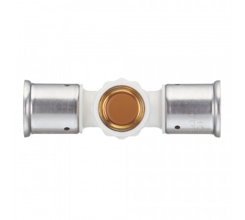 Тройник Henco (13PKW-260426) 26(пресс) х 1/2 ВР(г) х 26(пресс) белый PVDF Тройник Henco (13PKW-260426) 26(пресс) х 1/2 ВР(г) х 26(пресс) белый PVDF
