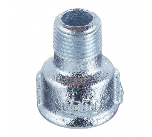 Муфта переходная Gebo Platinum (246-22V) 3/4 ВР(г) х 1/2 НР(ш) чугунная оцинкованная Муфта переходная Gebo Platinum (246-22V) 3/4 ВР(г) х 1/2 НР(ш) чугунная оцинкованная