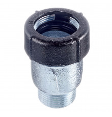 Соединитель Gebo Quick (AK1/GBAK10) 1 НР(ш) чугунный оцинкованный