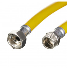 Шланг для газа ПВХ армированный Elka 3/4 НР(ш) х 3/4 ВР(г) 120 см желтый