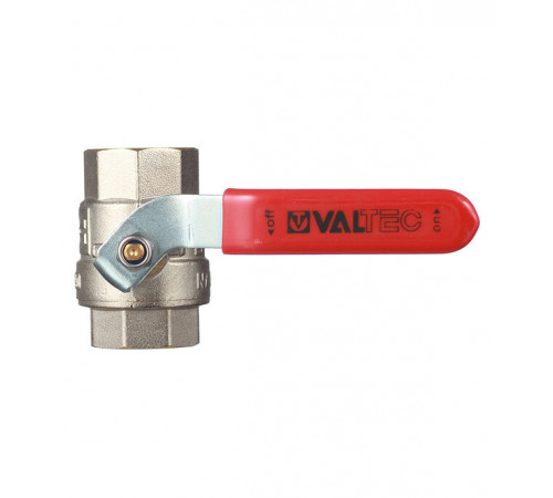 Кран шаровой латунный Valtec Base 3/4 ВР(г) х 3/4 ВР(г) ручка прямой (VT.214.N.05)