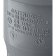 Тройник Ostendorf HTEA d50 мм 67° пластиковый для внутренней канализации (112300)