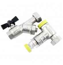Кранофильтрогидромат для подключения счетчика Gibax G0030 3/4 с обратным клапаном