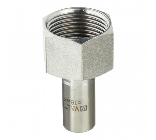 Соединитель Valtec (VTi.907.I.001806) 18 мм х 1 ВР(г) нержавеющая сталь Соединитель Valtec (VTi.907.I.001806) 18 мм х 1 ВР(г) нержавеющая сталь