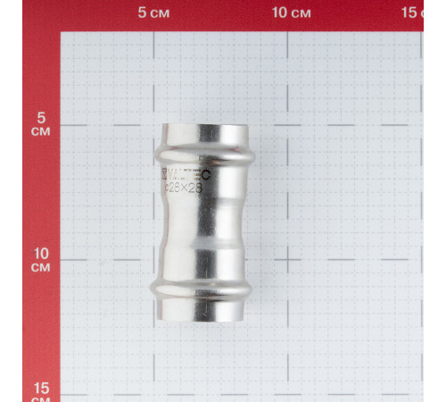 Муфта VALTEC (VTi.903.I.002828) 28 х 28 мм нержавеющая сталь
