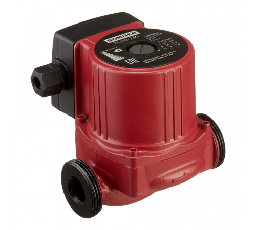 Циркуляционный насос для систем отопления Rommer 25/40 DN25 подъем 4 м 130 мм с гайками (RCP-0002-2541301) Циркуляционный насос для систем отопления Rommer 25/40 DN25 подъем 4 м 130 мм с гайками (RCP-0002-2541301)
