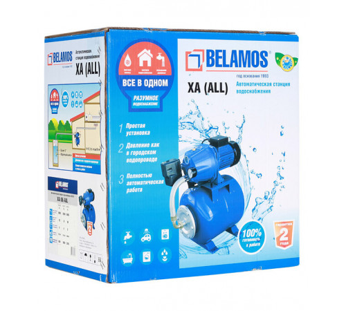 Насосная станция Belamos XA06ALL 46 л/мин Насосная станция Belamos XA06ALL 46 л/мин