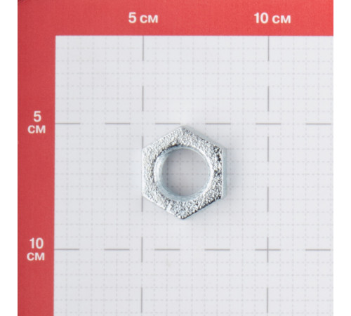 Контргайка Gebo Platinum (310-4V) 1/2 ВР(г) х 1/2 ВР(г) чугунная оцинкованная