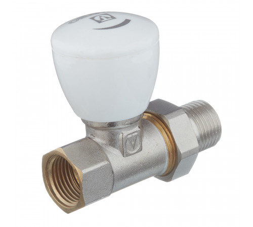 Клапан регулирующий Valtec 1/2 НР(ш) х 1/2 ВР(г) для радиатора (VT.008.N.04) Клапан регулирующий Valtec 1/2 НР(ш) х 1/2 ВР(г) для радиатора (VT.008.N.04)