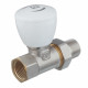 Клапан регулирующий Valtec 1/2 НР(ш) х 1/2 ВР(г) для радиатора (VT.008.N.04)