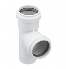 Тройник Pro Aqua Stilte Plus d58 мм 87,5° пластиковый шумопоглощающий для внутренней канализации