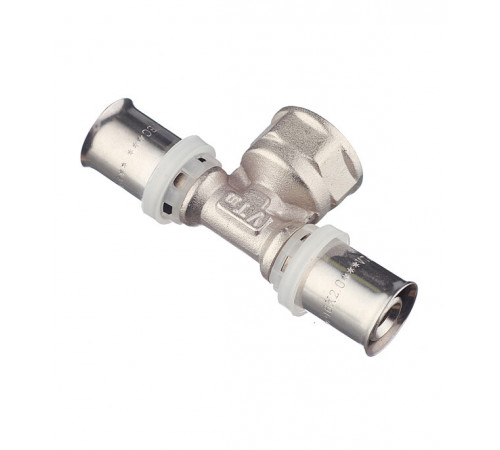 Тройник VALTEC (VTm.232.N.160416) 16(пресс) х 1/2 ВР(г) х 16(пресс) Тройник VALTEC (VTm.232.N.160416) 16(пресс) х 1/2 ВР(г) х 16(пресс)