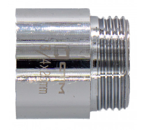 Удлинитель CTM 50 мм х 1 ВР(г) х 1 НР(ш) латунный (CREMF150)