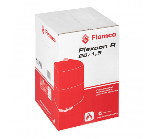 Бак расширительный Flamco Flexcon R 25/1,5 закрытого типа 6 бар 25 л (FL 16027 RU) Бак расширительный Flamco Flexcon R 25/1,5 закрытого типа 6 бар 25 л (FL 16027 RU)